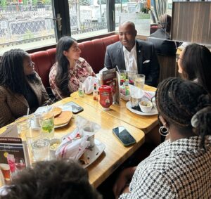 Jaime Harrison Instagram - It was so great speaking with this year’s Build the Bench cohort! These young leaders are the future of the Democratic Party, and I couldn’t be more proud of the work they’re doing.