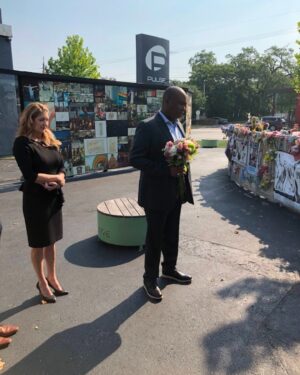 Jaime Harrison Instagram - On this day eight years ago, a hateful act of violence took the lives of 49 people at Pulse nightclub in Orlando. This was the deadliest attack on the LGBTQ  community in our nation’s history.

We honor their lives today and remember that inaction is not an option.