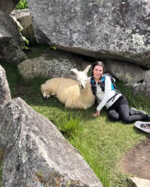Jaime Murray Instagram - Feliz Navidad 🎄❤️ 
Spending a very quiet quarantined Christmas afternoon reminiscing about Christmas’s past when we traveled to magical & sacred lands 🇵🇪

Sending blessings to all of you dealing with so much & pray you find a peaceful place within your heart today wherever you are. So much love to you ❤️🎄🙏🏽

Ps I really miss that llama 🦙