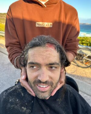 Jaimen Hudson Instagram - A week ago on my way to the beach I fell heavily out of my chair and have broken my neck for the second time. After spending the night in Esperance Hospital, I was flown to Royal Perth hospital by the Royal flying Dr Service.
Upon arriving in Perth, I had a traction system screwed into the side of my temples, and then a 4 1/2 kg weight hung off of the back to stabilise my neck.
I was in that system for approximately 2 1/2 days before going into surgery on Thursday to fuse my neck.
The surgery took about 6 1/2 hours and I’m so grateful to say it was successful. I have been very very, lucky not to lose any of the function that I had.
As you can imagine, this has been a very harrowing week for not only myself, but also my family.
I’ve been so incredibly lucky to have my beautiful wife, children, sister, mother, father as well as their partners by my side through the whole experience. 
Never once have they left me on my own. 
I also have such incredible friends that came and picked me up out of the dirt when I fell and took me to where the ambulance could collect me. Then a great group of friends that have also helped by supporting us through this week. It really means the world to me. 
All the nursing and medical staff have been incredible as well.
I will film a video and update you all in more detail at a later stage, but I just wanted to let you know I am okay and heading in the right direction.
You can break my stride, but never my spirit xx. I’ll be back doing all the fun shit I love to do and sharing it with you all again soon.
Love you all, Jaimen