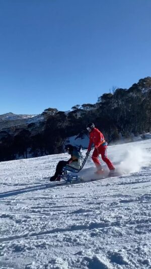 Jaimen Hudson Instagram - This week marks 16 years since my accident. Not one to let a disability hold me back! We did it in style baby!
.
I had the most incredible experience skiing for the first time, just seeing snow for the first time is so cool but the freedom I experienced today is out of this world!
.
I can’t thank the amazing team at Thredbo enough…Lachlan my ski guide is a legend and so is Isaac behind the lens!
.
Today was just day one! More videos and photos to come.
.
#australia #thredbo #disability #wheelchair #freedom #sponsoredtravel