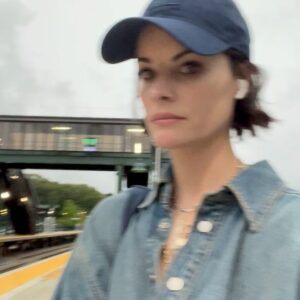 Jaimie Alexander Instagram - A bit of today’s adventure before getting rained on 🙈 ⛈️ #coldspring #NY