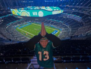 Jake Brennan Instagram - Fins up all the way home! 🐬 @miamidolphins
