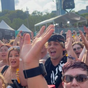 Jake Clark Instagram - LOLLAPALOOZA DAY ONE!!!! I like it here!!!!