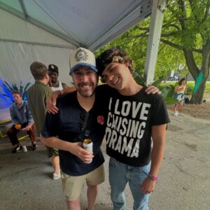 Jake Clark Instagram - LOLLAPALOOZA DAY ONE!!!! I like it here!!!!