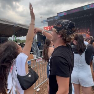 Jake Clark Instagram - LOLLAPALOOZA DAY ONE!!!! I like it here!!!!