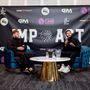 Jake Matthews Instagram - Subhanallah, it was good to be part of this night! 

The brothers @impact.melb raised over $16,000 for the victims of Palestine 🇵🇸

It was great chatting with my brother Kifah from @thestrangersstudio as well 💪🏻🫱🏼‍🫲🏽