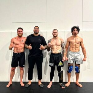 Jake Matthews Instagram - Last session with the best Welterweights in Australia before we head to Vegas.