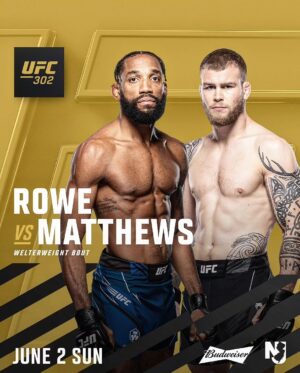 Jake Matthews Instagram - Let's go. 

June 2nd. 

UFC 302!