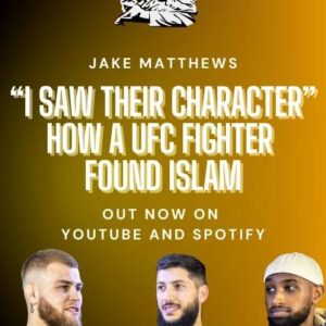 Jake Matthews Instagram - Having good character is one of the reasons why I became Muslim. 

I had a chat with the boys at @thestrangersstudio about a few topics that are important to me. 

Full episode out on Youtube and Spotify. Check the link in my bio to watch or listen.