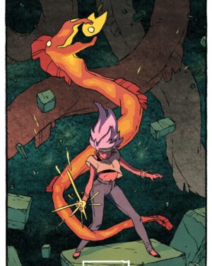 Jake Wyatt Instagram - Colored crop of that 8x5" sketch