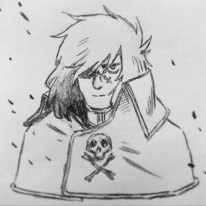 Jake Wyatt Instagram - moody space pirate