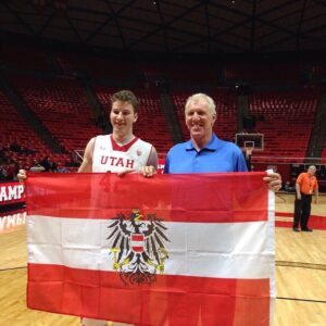 Jakob Pöltl Instagram - Representing Austria vs Colorado #legend