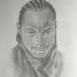 Jamar Shipman Instagram - A work of art! Given to me by a fan of mine.