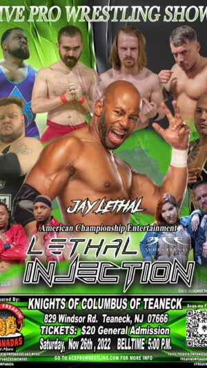 Jamar Shipman Instagram - This Saturday November 26 in Teaneck New Jersey, will be a special day for me. I get to step into the ring one of my closest friends of many years. When I think about how long we have been friends it’s shocking to me. It feels like only yesterday when I sat in the living room of his grandpa’s place to watch the wrestling pay per views. We have watched, and helped each other grow into the men that we are today. We share so many great memories - Hangouts, road trips, the occasional brief phone calls just to keep in touch. This match against him on the 26th is more than just a match for me. Because this match will also be in honor and dedication to Rob’s grandpa. It was amazing to witness how close they were. There were times when I couldn’t figure out if he was really robs grandpa or if he was robs older brother, or best friend from college. To witness their bond with each other was enough to make anyone jealous of their incredible relationship. Please, if you are in the NJ area this Saturday (November 26th) please come by. (For show info I have tagged Ace Pro Wrestling page)