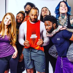 Jamar Shipman Instagram - Training to become a Pro Wrestler is something I'll never forget. Hopefully neither will they! Photo Credit: @leesouthphotos