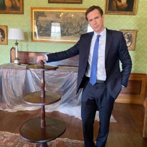 James D'Arcy Instagram - We also take afternoon tea pretty seriously on this set. All done now, but we managed to get 237 scones, 741 cucumber sandwiches and a vast array of mini cakes on this bad boy.