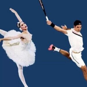 James D'Arcy Instagram - This is the saddest of days for tennis fans around the world, and for this Federer nut in particular. Thank you Roger for the decades of joy you gave us all. Your elegance around the court (see the 2nd pic for a comparison) and extraordinary shotmaking, combined with your statesmanlike behaviour off the court made you (in my eyes) the 🐐
Good luck with the next chapter @rogerfederer - it has been truly awe inspiring to watch you play.