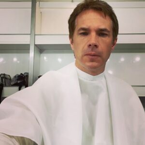 James D'Arcy Instagram - How to grow a beard in less than a minute. Normally it takes me 6 months, but on this occasion I had a burst of testosterone. And help.