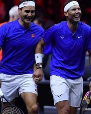James D'Arcy Instagram - The end of an era. 
Roger 😭, Rafa 😭, me 😭
Finally we have something in common. Thank you @rogerfederer
