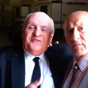 James D'Arcy Instagram - In honour of @anthonyhopkins Oscar win last night, I thought I’d share a little improv he did (whilst wearing full prosthetics) with Richard Portnow back on the set of Hitchcock a few years ago. 
Tony is one of the greatest men I’ve ever met - a true inspiration. Also, I would like to see the feature length version of this.
#lennythelouse