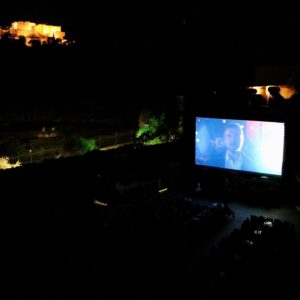 James D'Arcy Instagram - Bit of a dream come true...MADE IN ITALY is on the big screen at last! It was the No. 1 English language film last week in Greece. And it’s screening at possibly the most beautiful open air cinema in the world, Cine Thisio. Even the Acropolis in the background can’t distract from Liam’s magnetism...
#OdeonGreece #liamneeson #madeinitalymovie