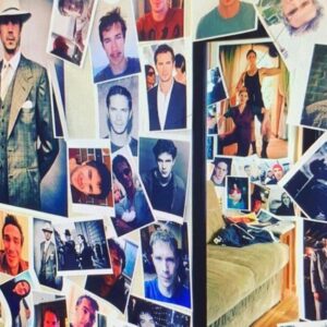 James D'Arcy Instagram - Thank you for the welcome @wellhayley !
You’re one hell of a gal, but I have to admit these dogs and I did find it a bit weird that you covered your trailer with all these pictures of me. 

I mean, IN THE LOO Hayley. That’s just wrong. 😂