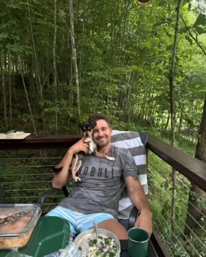 James Maslow Instagram - Just RUFFing it in the great outdoors 🏕️🐕❤️ We took some time this weekend to disconnect and it was glorious. 🌞