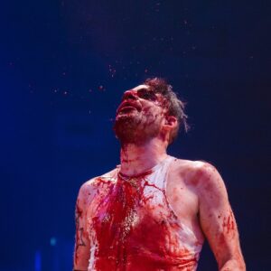 James Mcahren Instagram - Thanks for ail the birthday messages and reminders of my temporary mortality today everyone. Here’s me spitting blood in the air as a form of celebration. Cheers 🍺 📸: @theheaddrop