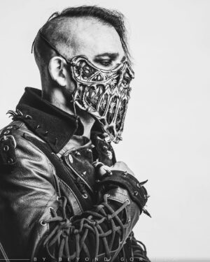 James Mcahren Instagram - My whole life is a dark room.
One big, dark room.
📸: @beyondgorilla.
🧥: @rockwellmasks