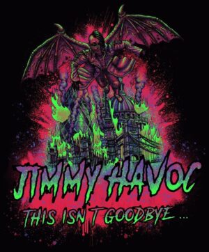 James Mcahren Instagram - ‪This isn’t Goodbye...‬ ‪To coincide with my departure from‬ UK wrestling, this will be my final T-shirt as an independent performer. Designed by the awesome @mattristeillustration.‬ ‪Preorder now available at https://jimmyhavoc.bigcartel.com/product/goodbye-tshirt‬