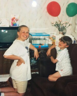 James Patrice Instagram - Happy 40th Birthday to my wonderful sister Vanessa 💖 You’ve always been my biggest cheerleader and supporter, while never being afraid to valiantly defend me the second anyone even DARED look at me funny 😭 How lucky I am to have a sister and a friend like you. I’ve looked up to you since I was old enough to pull your hair from me pram and I’ve continued to look up to you ever since. You’re the strongest person I know who does everything for her loved ones and I’m so proud of everything you’ve achieved in your life so far. Sure you’re only gettin’ started ✨ (And yes, I’m still fuming that people think you’re the younger one - WAGON 🤣) Happy Birthday Vanny 💖