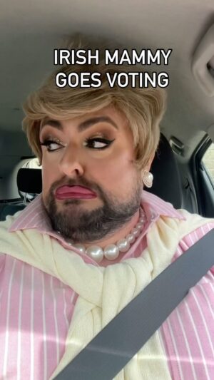 James Patrice Instagram - The polling station? GOSSIP CENTRAL GEHRLS 

#IrishMammy #MalahideWoman #Elections2024