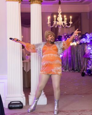 James Patrice Instagram - Happy Pride Gehrls! 🌈 And remember - ALWAYS get the 3 for 2 on the 50 denier flesh tights in Guineys. Ya never know WHEN you’d need them dolls x

(Thanks @pgray for the pic 🤣💖)

#Pride #MalahideWoman