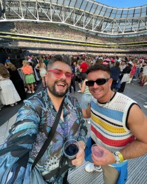 James Patrice Instagram - A few piccies Fidelma! 💄📻🌈✨💖