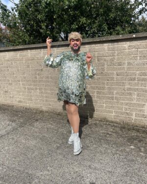 James Patrice Instagram - A few piccies Fidelma! 💄📻🌈✨💖