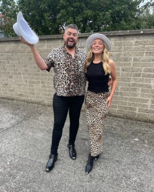 James Patrice Instagram - A few piccies Fidelma! 💄📻🌈✨💖
