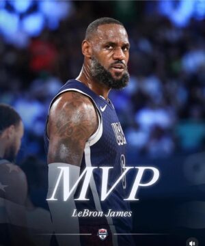 Jamie Foxx Instagram - The king. @kingjames showed up and showed out…. Please appreciate him while we got him.!! One of a kind GOAT 🐐.the best player on the Olympic team. From the players on the team.