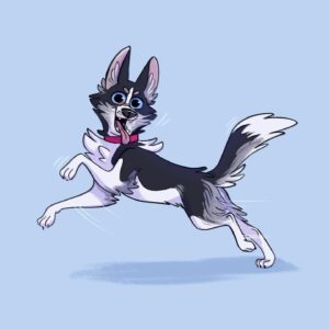 Jamie Hensley-Davies Instagram - Having fun drawing Kepler for a dumb thing I’m working on >:3
.
.
.
.
#illustration #wowrightmeow #kepler #characterdesign #characterart #pomsky #husky