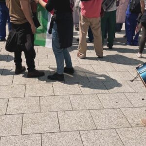 Jamie Hensley-Davies Instagram - 76 years since the OG Nakba, and we’re seeing before our eyes another FAR more catastrophic and deadly ethnic cleansing of the Palestinian people. 

The UK government Is complicit in this genocide. Not only providing Israel with blinded support, but using OUR TAXPAYER MONEY to produce weapons of war sent directly to Israel, and used to kill thousands of Palestinians.
We have the power to stop this. SPEAK THE FUCK UP.

Make signs. Use your voice. Boycott Israeli products. Boycott businesses and people supporting this genocide. Write to your MPs/GOV reps, HOLD THEM ACCOUNTABLE. Camp outside establishments funding this Nakba. Sing songs of justice and liberation. Celebrate Palestinian culture.
PUSH FOR RECOGNITION OF PALESTINE AS A STATE. 

Palestine will be free, because humanity will make it so. Get involved however you can. 

#palestine #palestine🇵🇸 #🇵🇸 #nojusticenopeace #sanctionsnow #ceasefirenow🇵🇸 #nakba #palestinesign #stopthewar #stopbombinggaza #palestinewillbefree #queersforpalestine #artistsforpalestine