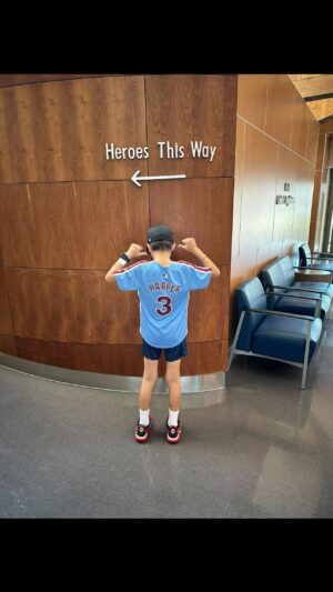 Jamie-Lynn Sigler Instagram - After 33 days, we are busting out of here! My brave boy, you are a walking miracle. The rest of this story will be Beau’s to tell, if he chooses to one day. Thank you to the INCREDIBLE staff at Dells Children’s Hospital. The way you take care of your patients and the way you guide their families through the process, I just don’t have enough words. I’m in awe of your patience, dedication, and expertise…. But, no offense.. I hope we never see you again ✌️Thank you all for the love and prayers. They worked. 🙏🏻🩷