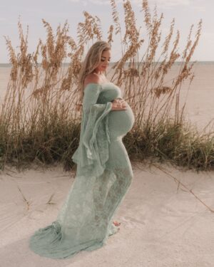Jamie Otis Instagram - These twins have absolutely been worth the wait.🙏🤰👶👶🙏 These are some of the last photos we’ll have as a family of FOUR - we’re doubling up on our kiddos VERY SOON!❤️🤗❤️

I have been holding my breath this whole pregnancy. I’ve never gotten pregnant and actually had a healthy pregnancy first time while trying to conceive.

Before I had our daughter I lost our first born son, Johnathan.👼Before I had our son, I lost two early pregnancies👼👼 … so this pregnancy going so smoothly has been a shock and an immense blessing!🙏🙏🙏

BUT BOTH OF THESE BABIES STUCK AND HAVE GROWN SO STRONG AND HEALTHY!🥹🙏 I feel so, so thankful! And I’m giving God allll the glory!💯🙏❤️ #iykyk ☺️

This weekend @doughehner and I go on our baby moon! 🏖️👙

We’ve had it planned for a while now and I wasn’t sure we’d make it without delivering first - but these boys are snuggled inside me so nicely!☺️ I had a doc appointment yesterday (on stories) and they both look GREAT still! Thank the good Lord!!🙏🤰

We got our double stroller in, high chairs and more baby stuff … it’s feeling more and more real each day!🙏
I can’t believe it!! I’m really going to be a mommy to FOUR angels on earth!🥹

PS Our photographer @feedlebeephotography blew me away with these pics!🥹 She sent me a sneak peek of some of our maternity photos and I’m so in love with each pic! I’ll share some more on stories today! I can’t wait to get them all back!💕 ALSO, she brought a pop up tent so I could change right there on the beach. She made extra time bc she knew I wanted to wear a few dresses! I was able to change into 3 dresses!!🙏🥹 Can’t wait to show you when I get them all!🥰

#thirdtrimester #pregnantwithtwins #33weekspregnant #pregnancyjourney #pregnancydiary #preggers #pregnancygoals #rawmotherhood #momof4 🤗🙌🎉