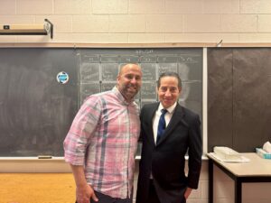 Jamie Raskin Instagram - Great fun to discuss law, the Constitution and Congress with young people in Coach Herbert's law class at Whitman High School! Happy to meet this great teacher and soccer coach and his awesome students.