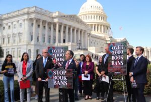 Jamie Raskin Instagram - It's #BannedBooksWeek, so pick up a targeted classic like The Handmaid’s Tale, The Bluest Eye or 1984 and fight back against book bans in schools and libraries across America. Like Neil Young, never bow to the laws of the thought police.