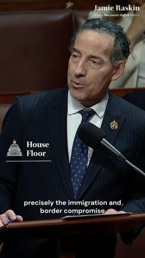 Jamie Raskin Instagram - The wild goose chase to impeach Joe Biden has located no geese, but MAGA extremists needed a consolation prize, so they tried and failed to impeach Secretary Mayorkas—on the same day the GOP killed his border compromise!
