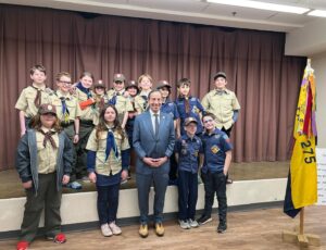 Jamie Raskin Instagram - I had a great time meeting with the impressive Webelo Scouts of Cub Scout Pack 275. We talked about representative government, citizenship and what I “have done recently to help fourth graders”!