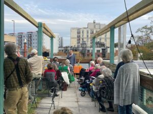 Jamie Raskin Instagram - Thrilled to join the people of the amazing Eastern Village community for the joyful dedication of their new rooftop solar panels. Thx for creating great 8th district solutions to save our climate.