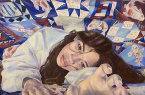 Jamie Raskin Instagram - Congratulations to Olivia Ensign of Albert Einstein High School, our 2023 #MD08 Congressional Art Competition champion! I can't wait to see “The Memory Quilt: Pieces of Myself” showcased in the U.S. Capitol!
