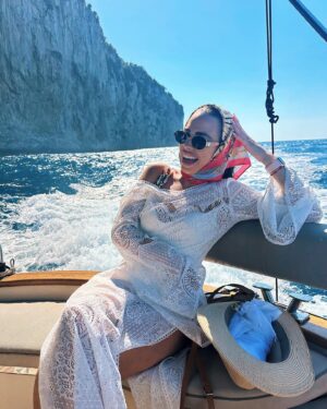 Janelle Marie Instagram - From Capri with Love 🇮🇹🍋 truly was the most magical day soaking up the coastal views and sea #capri #europe