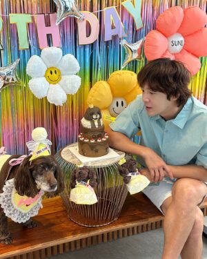Jang Keun-suk Instagram - 수니찌생일축하해요🥳🎉🎊🎁🎈🍾🍾